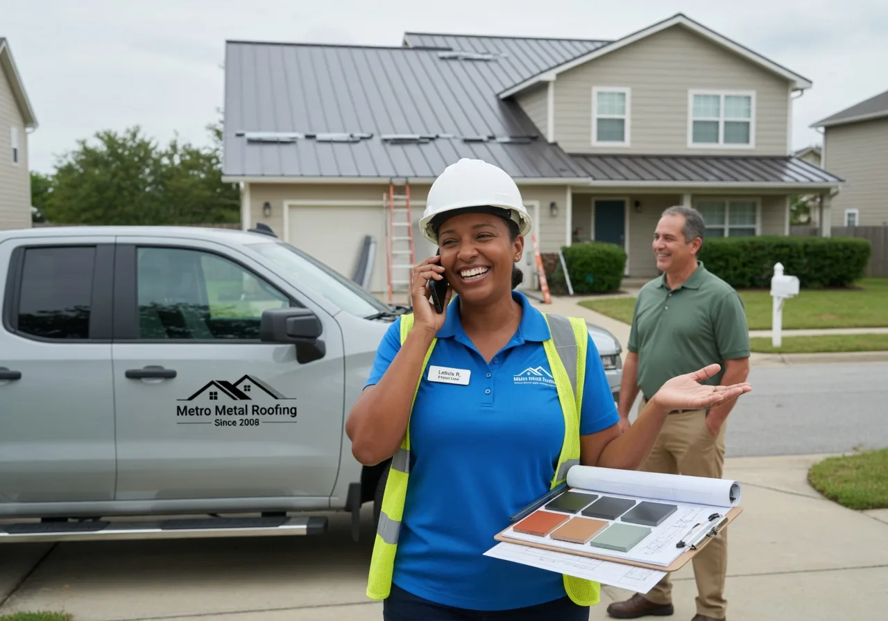 Storm Damage Metal Roof Repair in Footville, WI